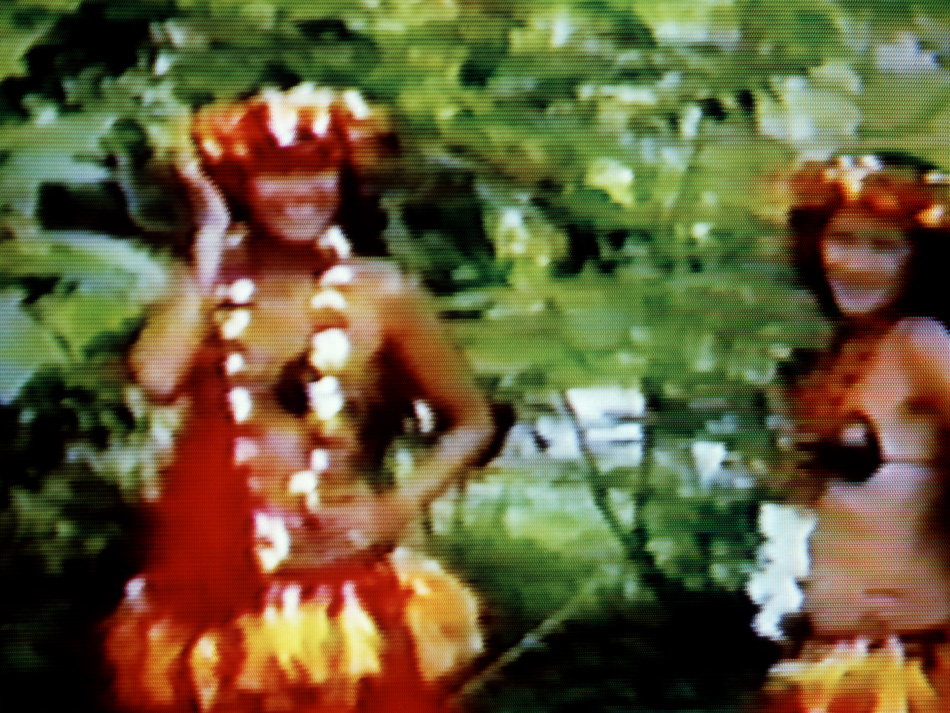 Untitled (Tahitian Dancers), 80 x 60cm